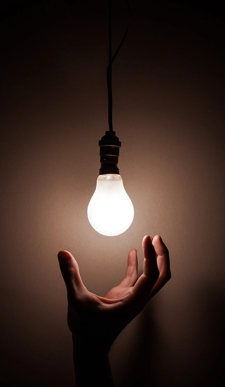 A light bulb illustrating ideas and a purposeful development approach