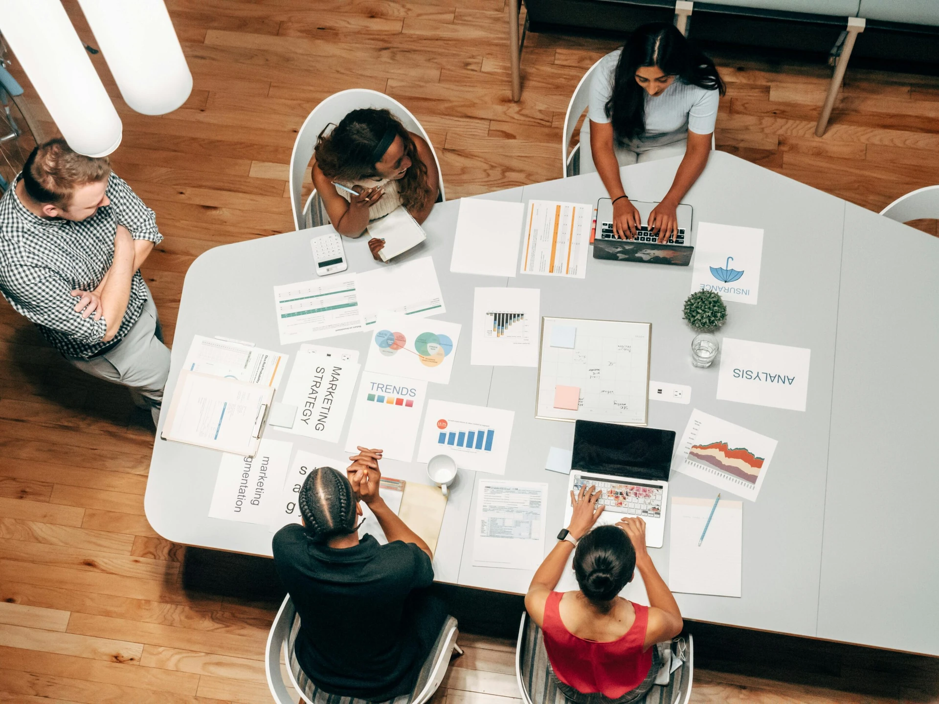 Collaborative planning, illustrating a multidisciplinary development approach