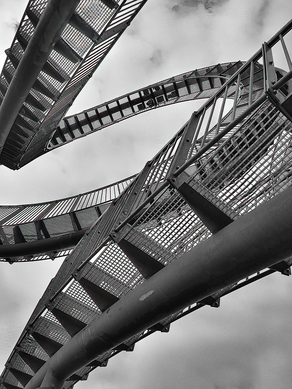 ruhr area, industry, architecture, black and white