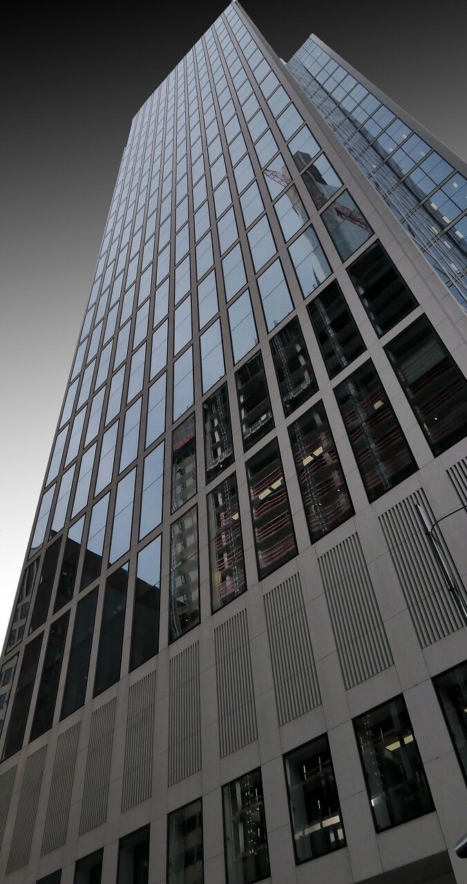 architecture, frankfurt, skyscrapers, reflection, glass building, facade, building, city, urban landscape, office building, modern building, modern architecture, building, building, building, building, building, office building, office building, office building